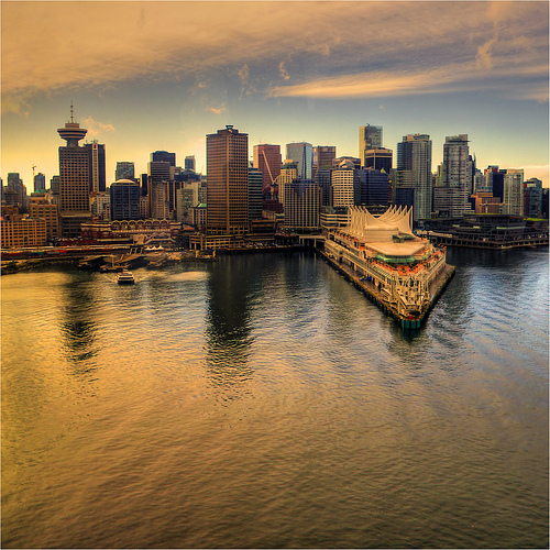 Vancouver skyline ecstaticist
