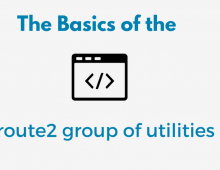 The basics of the iproute2 group of utilities
