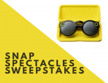 Enter for a Chance to Win Snap Spectacles!